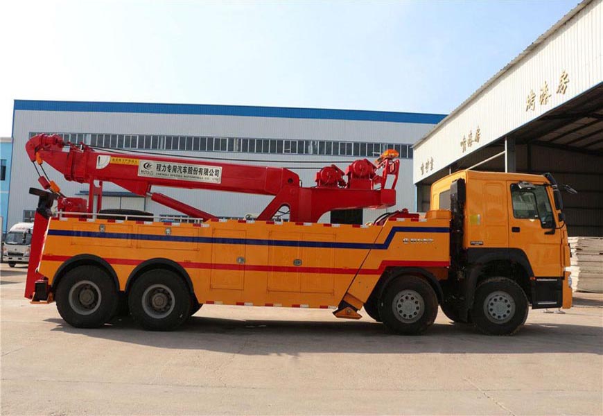 重汽豪沃前四后八一托一清障車(chē)